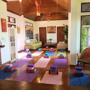 Space in our lanna villa yoga holiday